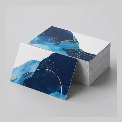Tarjetas de presentación — ejemplo ilustrativo