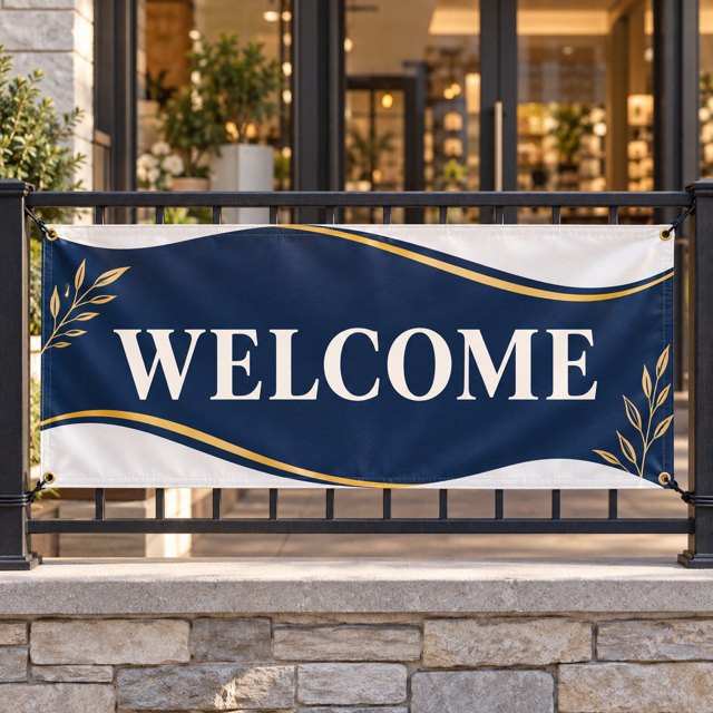 Vinyl banner — illustrative product example